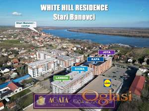 Novogradnja Stari Banovci, 55m2, White Hill Residence